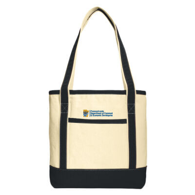 Port Authority Medium Cotton Canvas Boat Tote Thumbnail