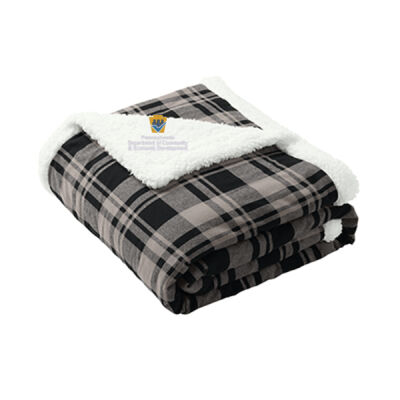 Port Authority Flannel Sherpa Blanket Thumbnail
