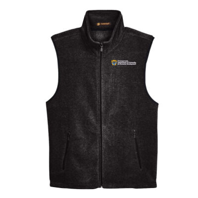 Harriton Fleece Full-Zip Vest Thumbnail