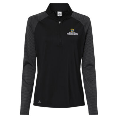 Adidas Women's Ultimate365 Lightweight Raglan Quarter-Zip Pullover Thumbnail