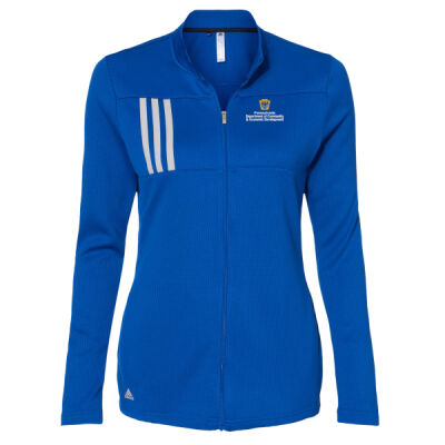 Adidas Women's 3-Stripes Double Knit Full-Zip Jacket Thumbnail