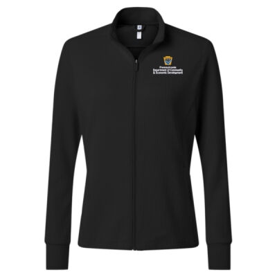 Women's Performance Textured Full-Zip Jacket Thumbnail