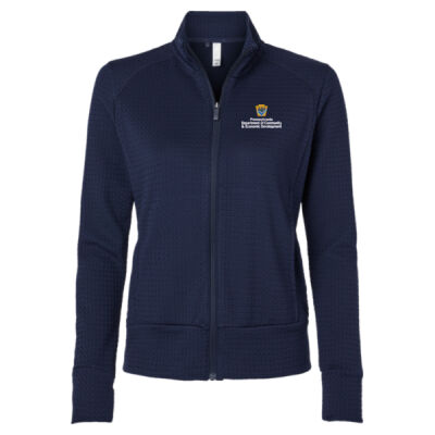 Adidas Women's Ultimate365 Textured Full-Zip Jacket Thumbnail