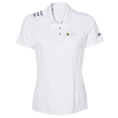 Adidas Women's 3-Stripes Shoulder Polo Thumbnail