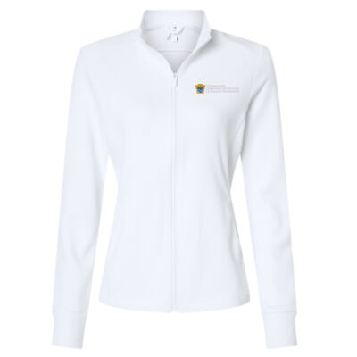 Adidas Women's Performance Textured Full-Zip Jacket Thumbnail
