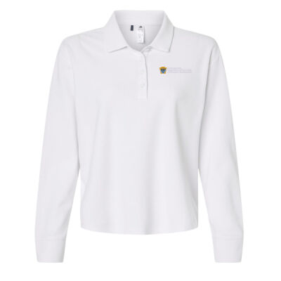 Adidas Women's Beyond Long Sleeve Loose Polo Thumbnail