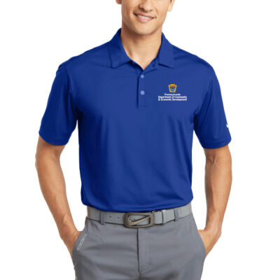 NIKE Dri FIT Vertical Mesh Polo Thumbnail