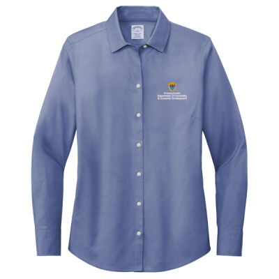 Brooks Brothers Women's Wrinkle Free Stretch Pinpoint Shirt Thumbnail