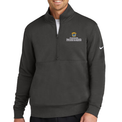 Nike Club Fleece Sleeve Swoosh 1/2 Zip Thumbnail