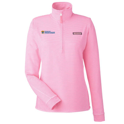 vinyard vines Women's Microstripe Sankaty Half-Zip Pullover Thumbnail