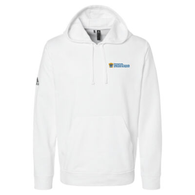 Adidas Unisex Fleece Hooded Sweatshirt Thumbnail